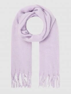 Codello Schal Mit Fransen - Flieder