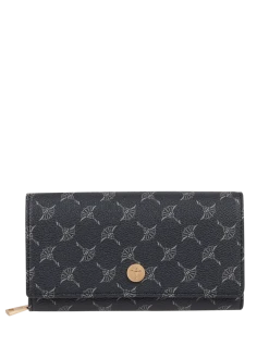 JOOP! Portemonnaie Mit Logo-Muster Modell 'Europa' - RFID-blocking - Dunkelblau