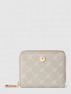 JOOP! Portemonnaie Mit Allover-Muster Modell 'cortina' - Taupe