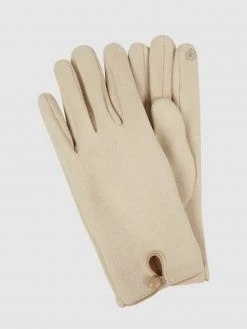 Eem-fashion Handschuhe Aus Fleece - Beige