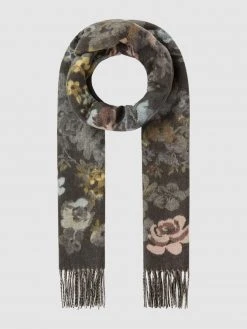 Fraas Schal Mit Allover-Muster - Anthrazit
