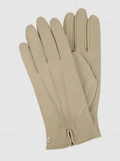 Roeckl Handschuhe Aus Leder - Beige