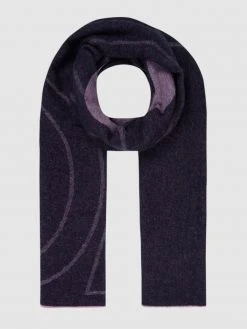 JOOP! Schal Mit Logo Modell 'Ake' - Marineblau