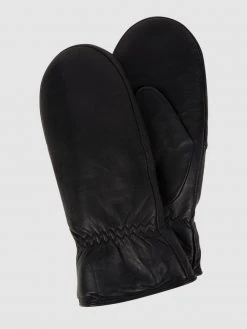 Weikert-Handschuhe Fäußtlinge Aus Lammnappa - Schwarz