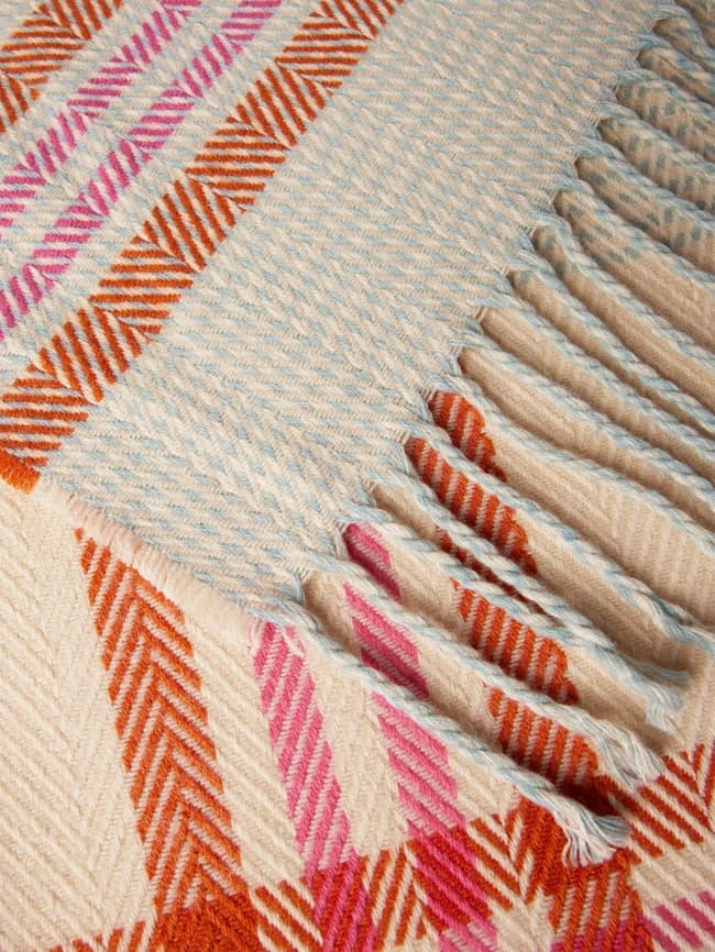 Vila Schal Mit Strukturmuster Modell 'VIDELINA Scarf' - Offwhite 3 Vila Schal Mit Strukturmuster Modell 'VIDELINA Scarf' - Offwhite – Bild 3