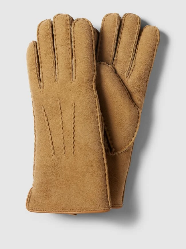 JOOP! Handschuhe Mit Label-Applikation - Sand 1 JOOP! Handschuhe Mit Label-Applikation - Sand