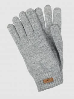 Barts Handschuhe Mit Fleecfutter Modell 'Witzia' - Silber Meliert