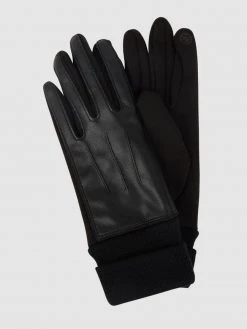 Eem-fashion Touchscreen-Handschuhe Aus Baumwolle - Schwarz