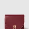 Tommy Hilfiger Portemonnaie Mit Label-Detail Modell 'Life' - Bordeaux Rot