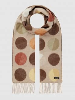 Fraas Schal Mit Punktmuster - Beige