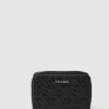CK Calvin Klein Portemonnaie In Leder-Optik - Schwarz