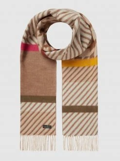 Fraas Schal Mit Allover-Muster - Taupe