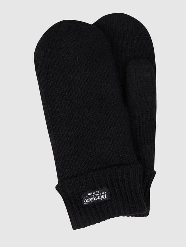 Eem-fashion Fäustlinge Aus Wolle - Schwarz 1 Eem-fashion Fäustlinge Aus Wolle - Schwarz