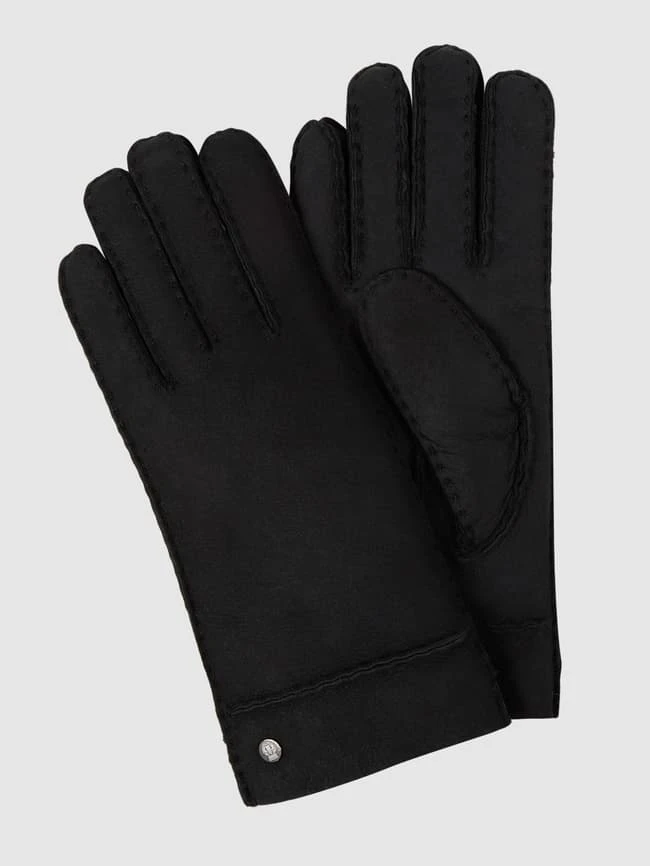 Roeckl Handschuhe Aus Shearling - Schwarz 1 Roeckl Handschuhe Aus Shearling - Schwarz