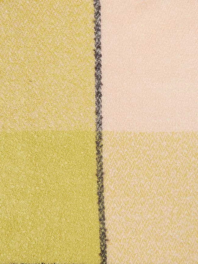 Fraas Schal Mit Karomuster - Gelb 3 Fraas Schal Mit Karomuster - Gelb – Bild 3