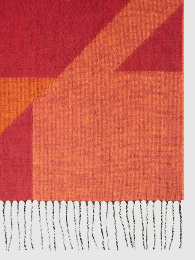 Fraas Schal Mit Allover-Muster - Fuchsia 2 Fraas Schal Mit Allover-Muster - Fuchsia – Bild 2