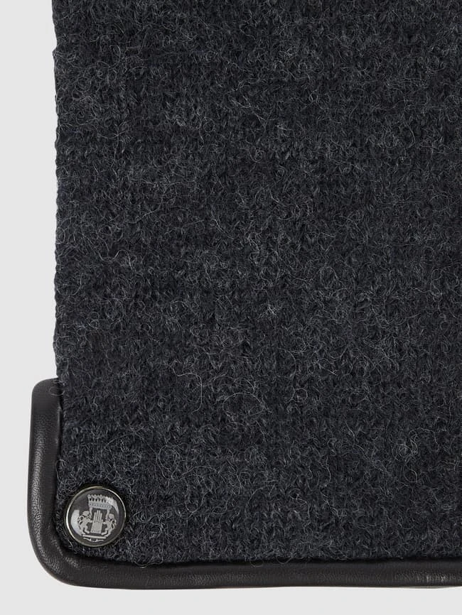 Roeckl Handschuhe Aus Gewalkter Schurwolle - Anthrazit 2 Roeckl Handschuhe Aus Gewalkter Schurwolle - Anthrazit – Bild 2