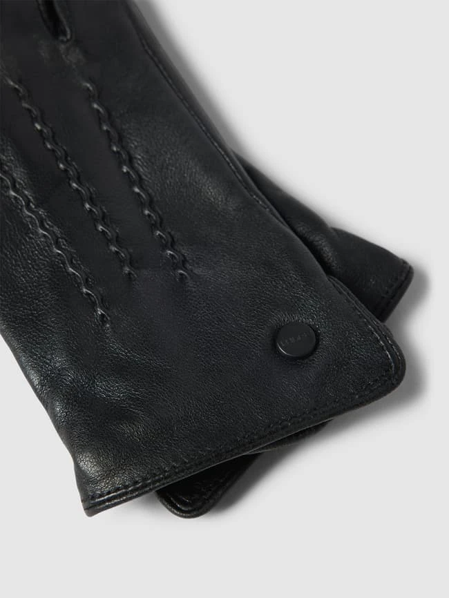 Esprit Touchscreen-Handschuhe Aus Leder Modell 'Nappa Glove' - Schwarz 2 Esprit Touchscreen-Handschuhe Aus Leder Modell 'Nappa Glove' - Schwarz – Bild 2