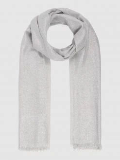 Vera Mont Schal Mit Glitter-Effekt - Silber