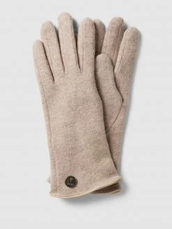 JOOP! Handschuhe Mit Label-Applikation - Offwhite