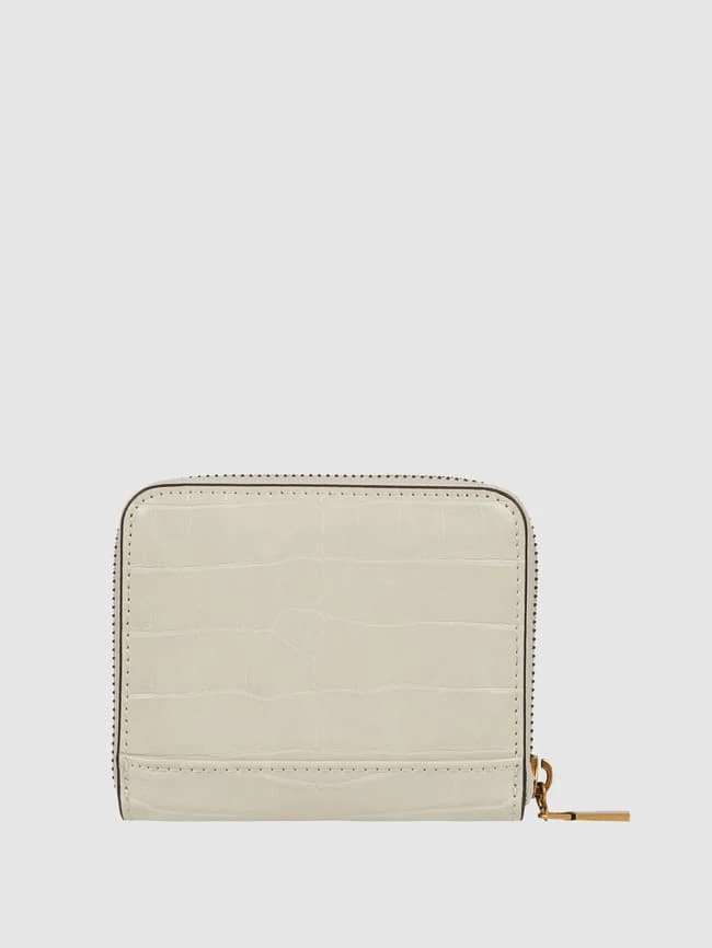 Guess Portemonnaie In Kroko-Optik Modell 'Laurel' - Ecru 3 Guess Portemonnaie In Kroko-Optik Modell 'Laurel' - Ecru – Bild 3