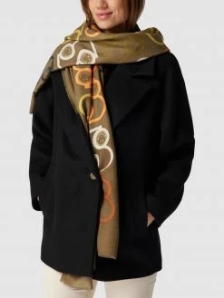 S.Oliver RED LABEL Schal Mit Smiley®-Prints - Khaki