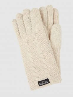 Eem-fashion Handschuhe Aus Wolle - Beige