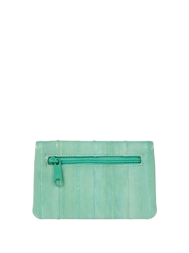 Becksöndergaard Geldbörse Aus Aalhaut Modell 'Handy' - Apfelgrün 3 Becksöndergaard Geldbörse Aus Aalhaut Modell 'Handy' - Apfelgrün – Bild 3