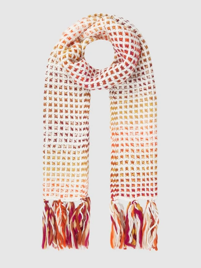 Barts Schal Mit Fransen Modell 'Myonet' - Bordeaux Rot 1 Barts Schal Mit Fransen Modell 'Myonet' - Bordeaux Rot