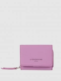 Liebeskind Berlin Portemonnaie Aus Leder - RFID-blocking - Flieder