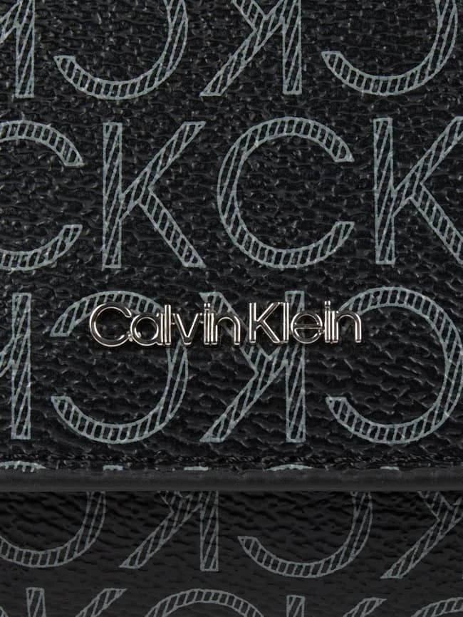 CK Calvin Klein Portemonnaie Mit Logo-Muster - RFID-blocking - Schwarz 2 CK Calvin Klein Portemonnaie Mit Logo-Muster - RFID-blocking - Schwarz – Bild 2