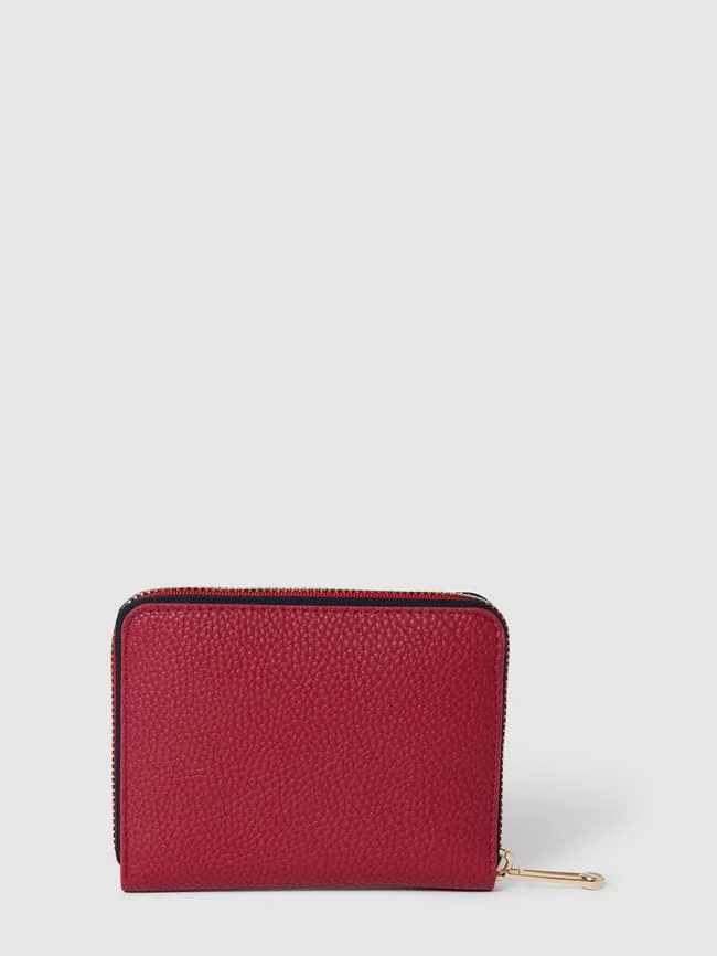 Tommy Hilfiger Portemonnaie Mit Label-Applikation - Kirschrot 2 Tommy Hilfiger Portemonnaie Mit Label-Applikation - Kirschrot – Bild 2