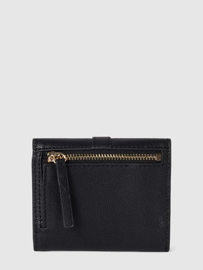 Tommy Hilfiger Portemonnaie Mit Label-Applikation Modell 'PLUSH' - Schwarz 2 Tommy Hilfiger Portemonnaie Mit Label-Applikation Modell 'PLUSH' - Schwarz – Bild 2