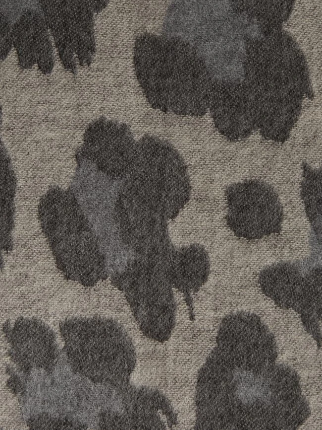 Fraas Schal Mit Allover-Muster - Mittelgrau 3 Fraas Schal Mit Allover-Muster - Mittelgrau – Bild 3