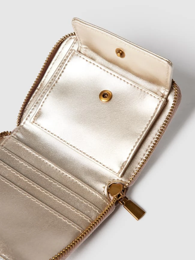 Guess Portemonnaie Mit Allover-Muster Modell 'LAUREL' - Rosé 3 Guess Portemonnaie Mit Allover-Muster Modell 'LAUREL' - Rosé – Bild 3