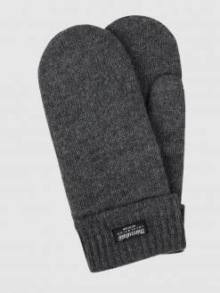 Eem-fashion Fäustlinge Aus Wolle - Anthrazit