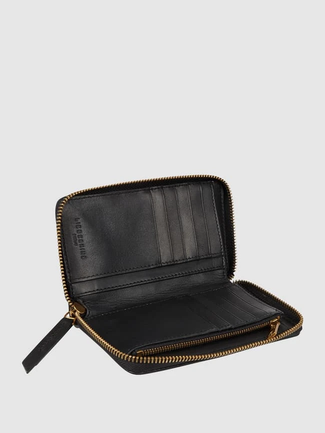 Liebeskind Berlin Portemonnaie Aus Leder Modell 'Frieda' - Schwarz 4 Liebeskind Berlin Portemonnaie Aus Leder Modell 'Frieda' - Schwarz – Bild 4