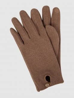 Eem-fashion Handschuhe Aus Fleece - Taupe