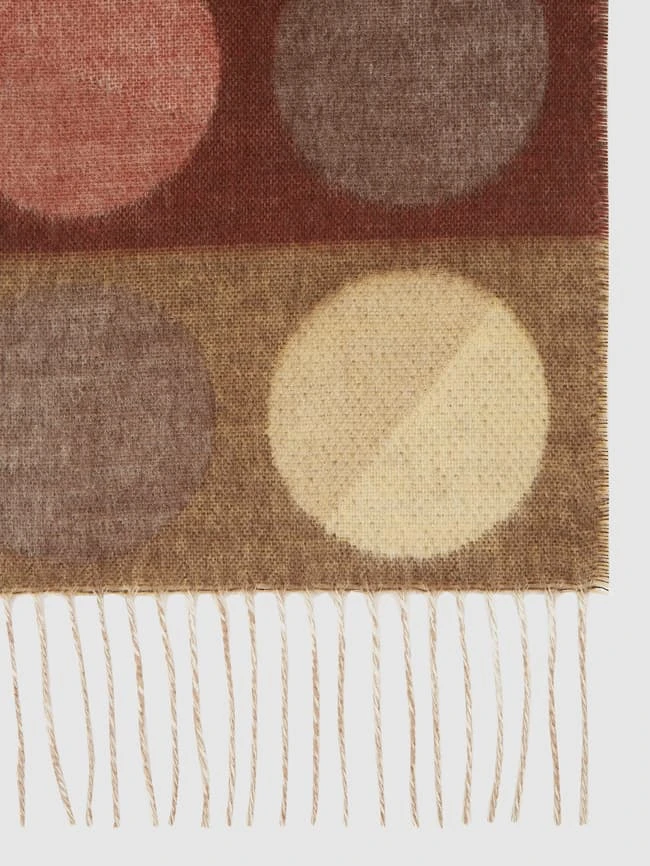 Fraas Schal Mit Punktmuster - Beige 2 Fraas Schal Mit Punktmuster - Beige – Bild 2