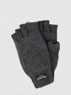 Eem-fashion Handschuhe Aus Wolle - Anthrazit