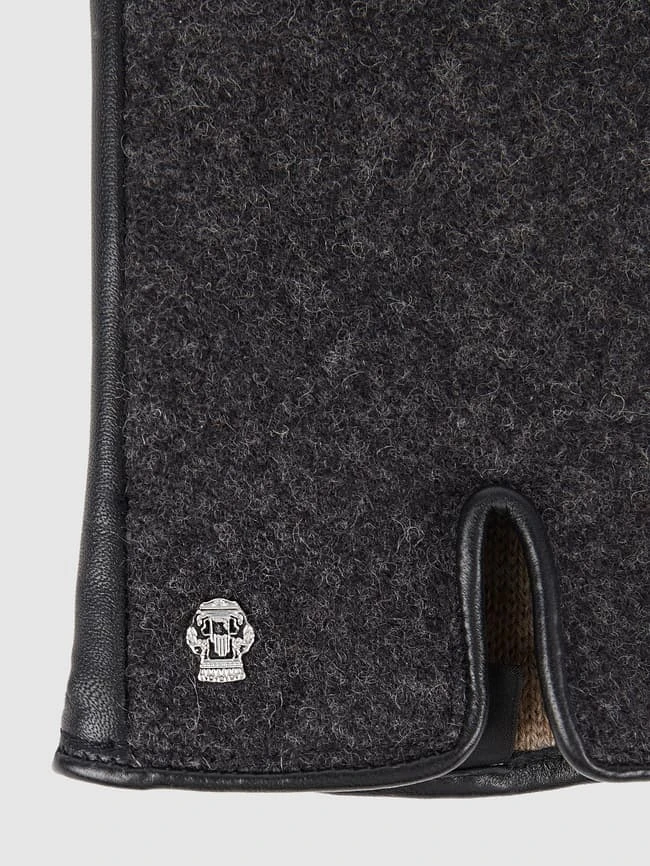 Roeckl Handschuhe Mit Kontrastbesatz - Schwarz 2 Roeckl Handschuhe Mit Kontrastbesatz - Schwarz – Bild 2