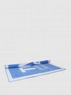 Tommy Hilfiger Strandtuch Aus Frottee - Blau