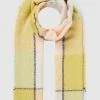 Fraas Schal Mit Karomuster - Gelb