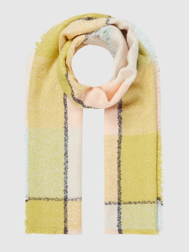 Fraas Schal Mit Karomuster - Gelb 1 Fraas Schal Mit Karomuster - Gelb