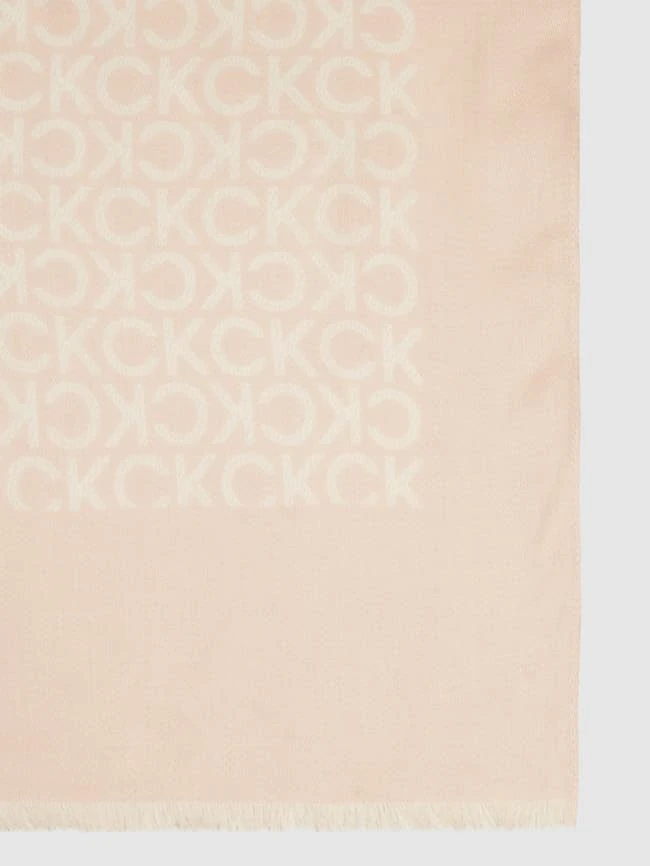 CK Calvin Klein Schal Aus Modal-Viskose-Mix - Terrakotta 2 CK Calvin Klein Schal Aus Modal-Viskose-Mix - Terrakotta – Bild 2