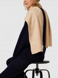 Opus Schal In Strick-Optik Modell 'Awalu' - Sand