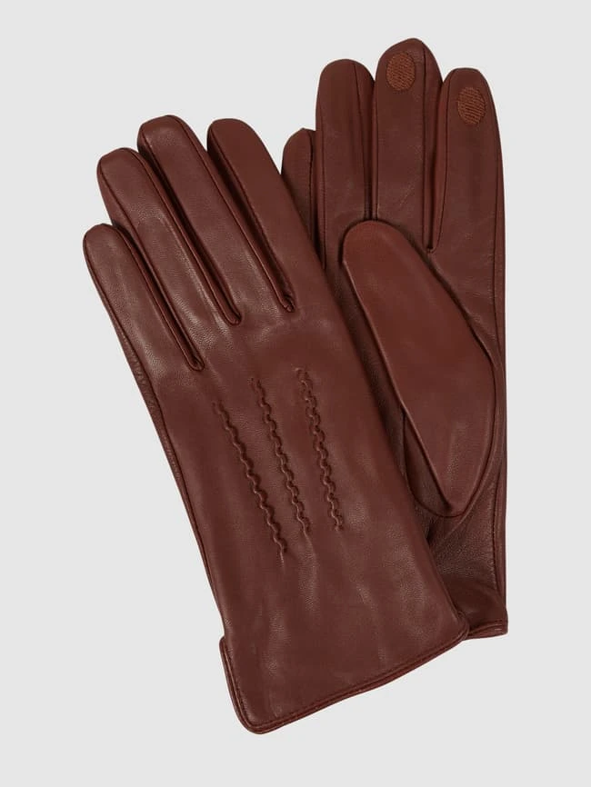 Esprit Touchscreen-Handschuhe Aus Lammleder - Dunkelbraun 1 Esprit Touchscreen-Handschuhe Aus Lammleder - Dunkelbraun