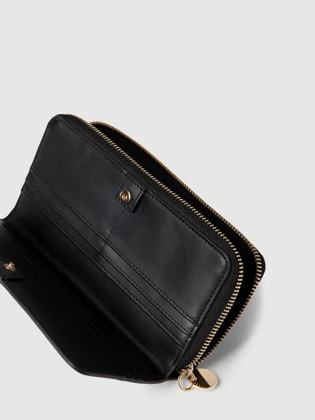 Tommy Hilfiger Portemonnaie Mit Label-Applikation Modell 'CHIC' - Schwarz 3 Tommy Hilfiger Portemonnaie Mit Label-Applikation Modell 'CHIC' - Schwarz – Bild 3