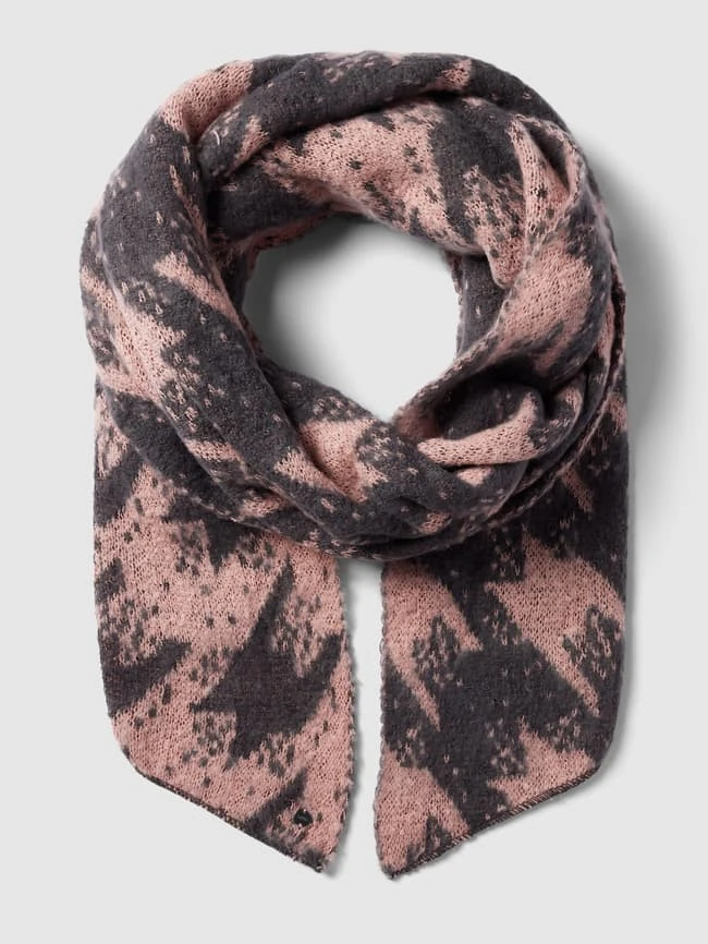 Esprit Schal Mit Allover-Muster - Rosa 2 Esprit Schal Mit Allover-Muster - Rosa – Bild 2