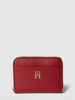 Tommy Hilfiger Portemonnaie In Leder-Optik - Rot